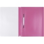 Skoroszyt OFFICE PRODUCTS, PP, A4, miękki, 100/170mikr., r&oacute;żowy, Skoroszyty do segregatora, Archiwizacja dokument&oacute;w