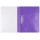 Skoroszyt OFFICE PRODUCTS, PP, A4, miękki, 100/170mikr., fioletowy