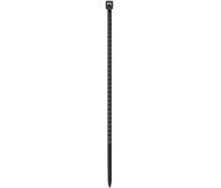 Opaski zaciskowe/trytytki DONAU TECH, 100x2,5mm, 100szt., temp. -40/80, czarne, Akcesoria montażowe, Wyposażenie biura