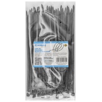 Cable ties DONAU TECH, 200x4.8mm, 100pcs., temp. -40/80, black