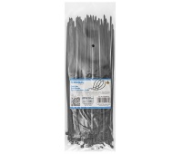 Cable ties DONAU TECH, 250x3.6mm, 100pcs., temp. -40/80, black