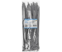 Cable ties DONAU TECH, 300x4.8mm, 100pcs., temp. -40/80, black