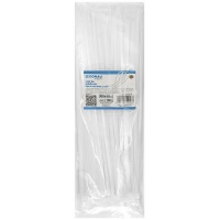 Cable ties DONAU TECH, 300x4.8mm, 100pcs., temp. -40/80, transparent