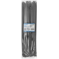 Cable ties DONAU TECH, 400x4.8mm, 100pcs., temp. -40/80, black