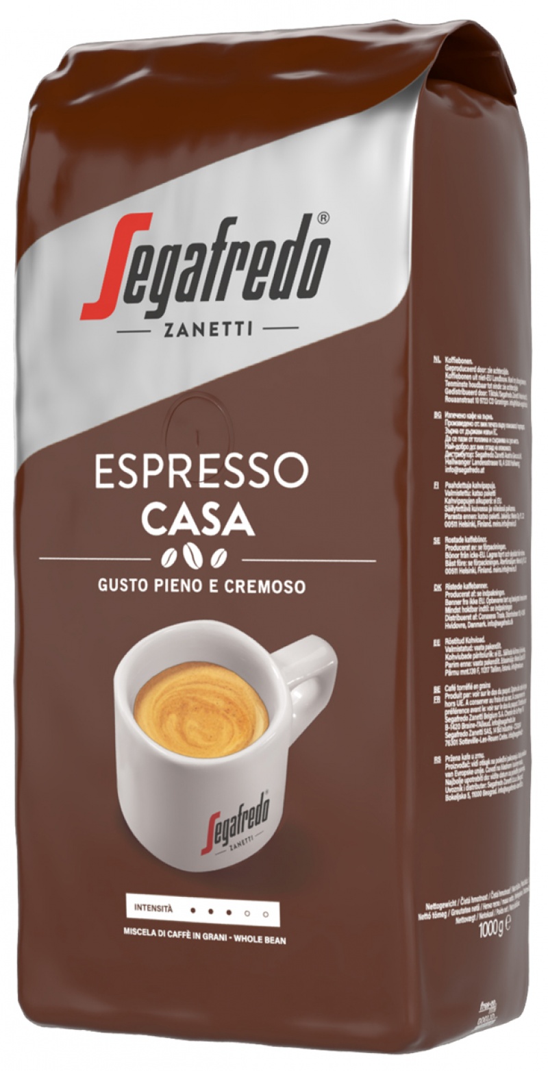 Kawa SEGAFREDO Espresso Casa, ziarnista, 1kg, Kawa, Artykuły spożywcze