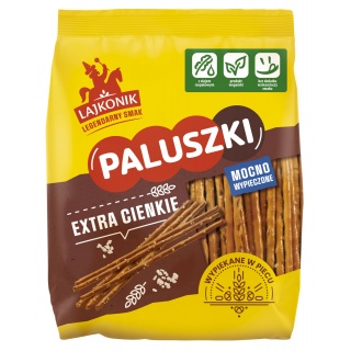 Paluszki Extra Cienkie LAJKONIK, 180g, Przekąski, Artykuły spożywcze