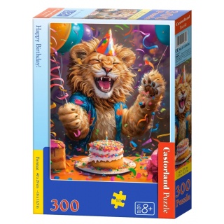 PUZZLE 300-EL HAPPY BIRTHDAY, 300 element&oacute;w, Puzzle