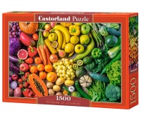 PUZZLE 1500-EL RAINBOW OF VITAMINS, 1500 element&oacute;w, Puzzle