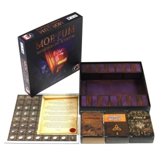 MORTUM GRA PLANSZOWA DETEKTYW 3 ŚLEDZTWA, Towarzyskie, Gry