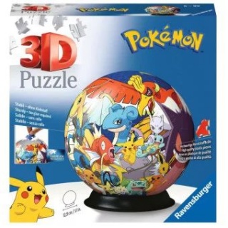 POKEMON 3D PUZZLE PREMIUM KULA PIKACHU, Puzzle