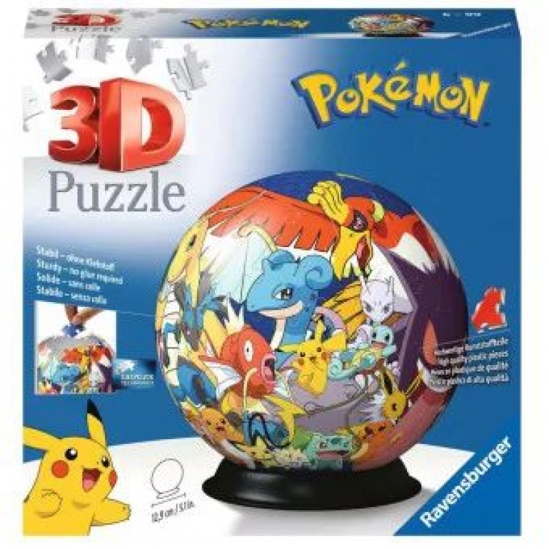 POKEMON 3D PUZZLE PREMIUM KULA PIKACHU, Puzzle