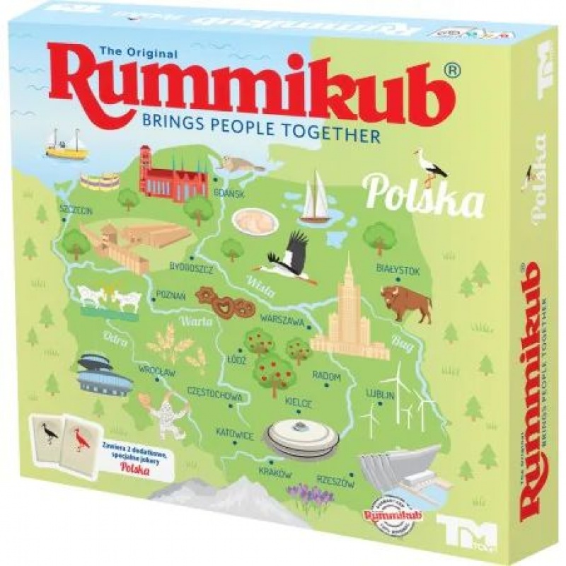 RUMMIKUB GRA LOGICZNA LIMITOWANA EDYCJA, Planszowe, Gry