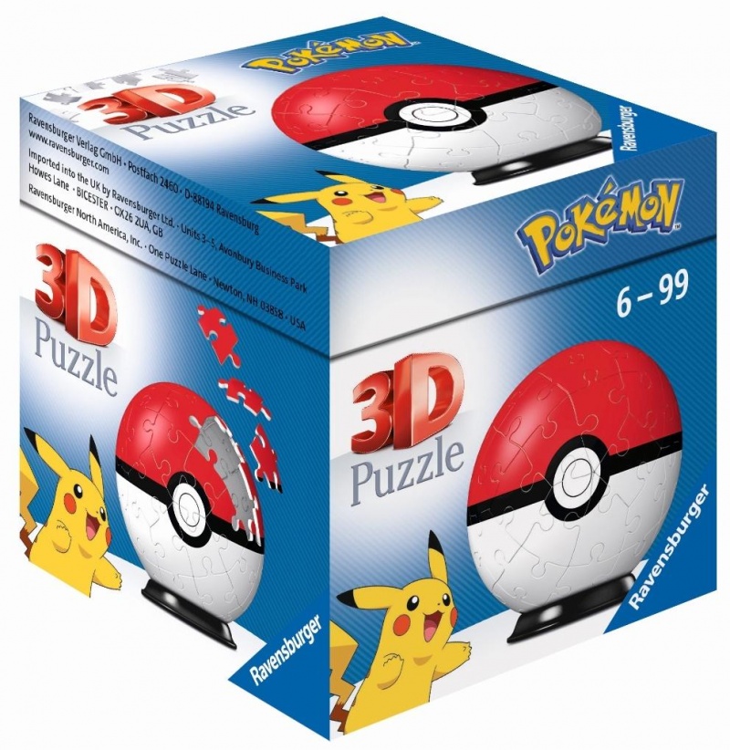 POKEMON 3D PUZZLE PREMIUM POKE BALL, Puzzle