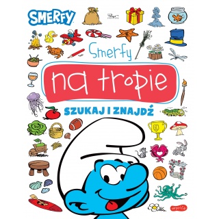 SMERFY NA TROPIE KSIĄŻKA DLA DZIECI, Kolorowanki, Książeczki