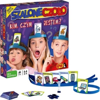 SZALONE CZOŁO GRA PLANSZOWA, Planszowe, Gry