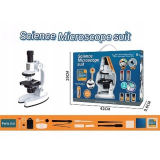 Zestaw z Mikroskopem, Edukacyjne, Zabawki