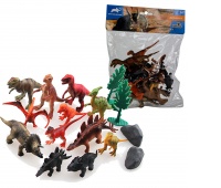Dinozaury 16 szt polybag