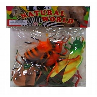 Owady 6 szt polybag, Zwierzęta, Zabawki