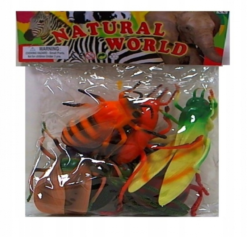 Owady 6 szt polybag, Zwierzęta, Zabawki