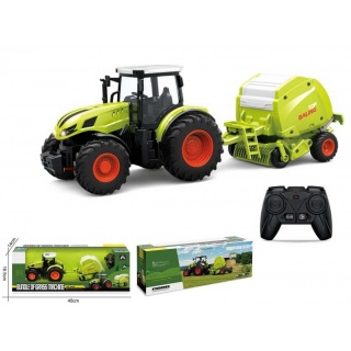 Traktor R/C z przyczepą 8053, Pojazdy, Zabawki