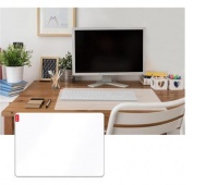 MATA OCHRONNA NA BIURKO MEMOBE MLECZNA 70x50cm., Podkłady na biurko, Galanteria biurowa