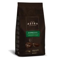 Kawa ASTRA Espresso Łagodna, ziarnista, 1kg, Kawa, Artykuły spożywcze