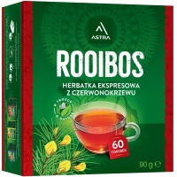 Herbata ASTRA Rooibos, 60 torebek, Herbaty, Artykuły spożywcze