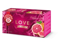 Tea TEEKANNE Love, pink grapefruit, 20 envelopes