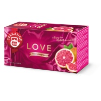 Tea TEEKANNE Love, pink grapefruit, 20 envelopes