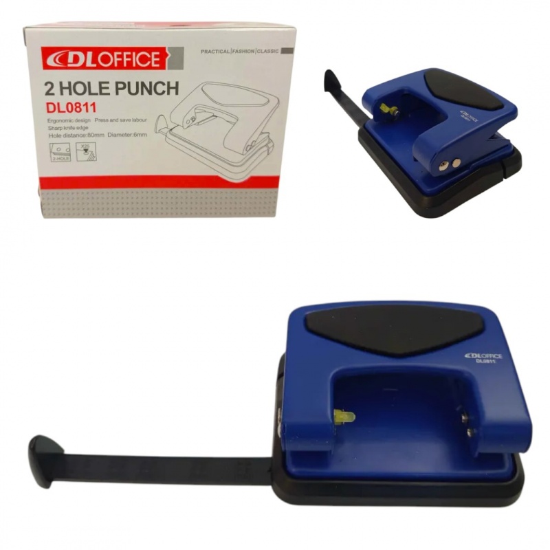 DZIURKACZ DL0811 25kartek LT12-16, Dziurkacze, Galanteria biurowa