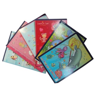 BLOK DO MALOWANIA A4 50k Z NAKL. LEONIE LEO & FR., Bloki, Zeszyty i bloki