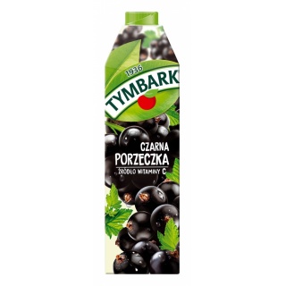 Nektar TYMBARK, 1 l, czarna porzeczka, kr&oacute;tki termin ważności, Soki, Artykuły spożywcze