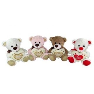 MIŚ Z SERCEM 20CM, Maskotki, Zabawki