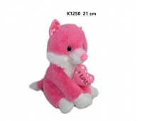 KOT Z SERCEM 21 CM 4940 K1250