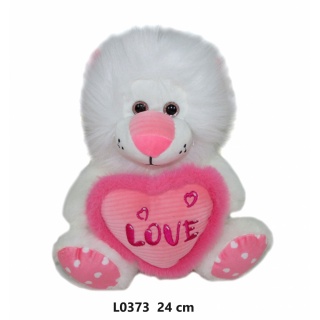 LEW Z SERCEM 24 CM 4964 L0373, Maskotki, Zabawki