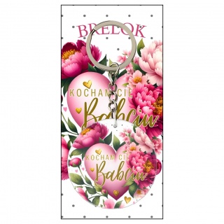 BRELOK DLA BABCI B5, Dzień Babci, Dziadka, Art. świąteczne i okolicznościowe