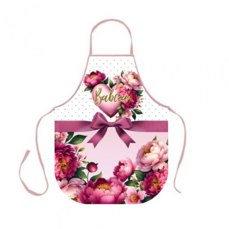 FARTUCH DLA BABCI B5, Dzień Babci, Dziadka, Art. świąteczne i okolicznościowe