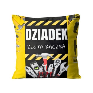 PODUSZKA 40X40 DLA DZIADKA D5, Dzień Babci, Dziadka, Art. świąteczne i okolicznościowe