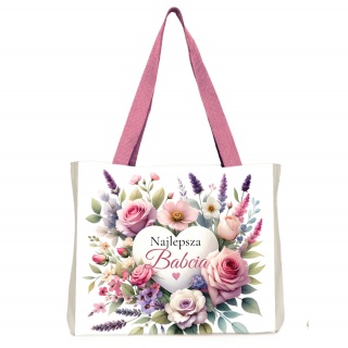 TORBA NA ZAKUPY DLA BABCI B6, Dzień Babci, Dziadka, Art. świąteczne i okolicznościowe