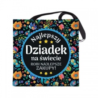 TORBA NA ZAKUPY DLA DZIADKA D1, Dzień Babci, Dziadka, Art. świąteczne i okolicznościowe