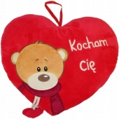 SERCE MIS "KOCHAM CIE" 30 CM 166012 S1687
