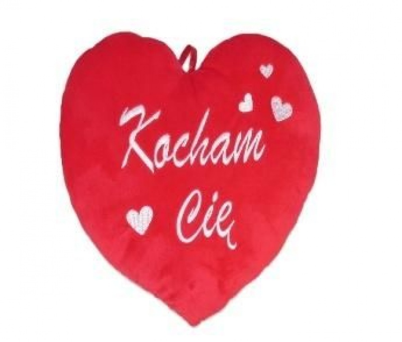 SERCE "KOCHAM CIE" 15 CM 174451 S1794, Maskotki, Zabawki