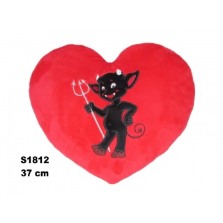 SERCE DIABEŁ 37 CM 174635 S1812, Maskotki, Zabawki