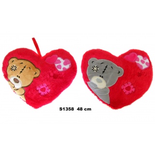 SERCE MIX 2 AST 48 CM 5482 S1358, Maskotki, Zabawki