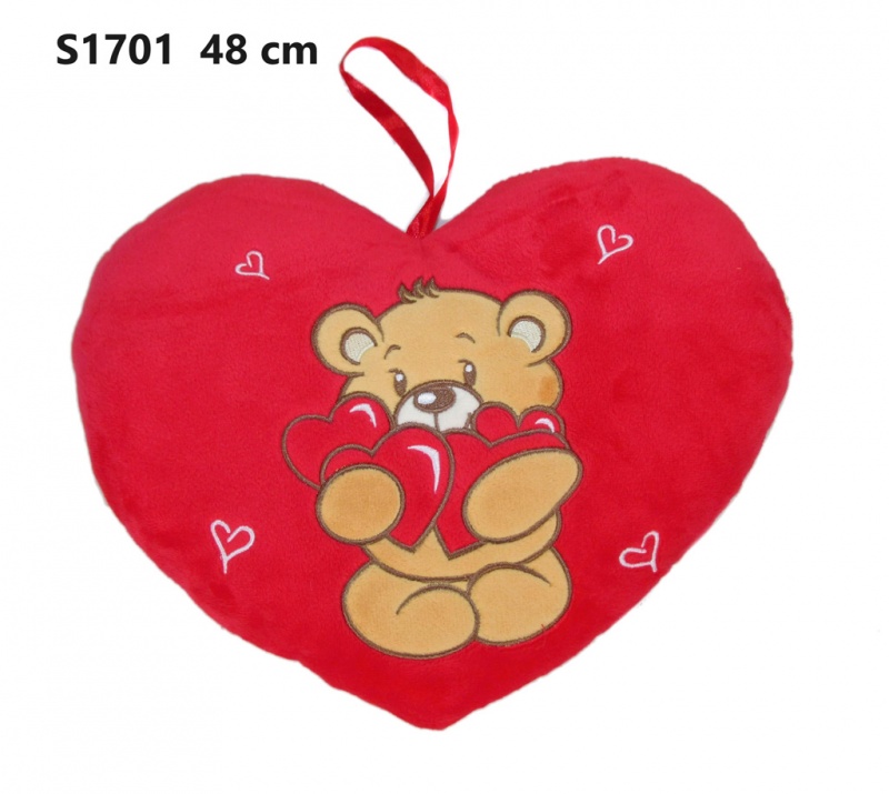 SERCE MIS 48 CM 166159 S1701, Maskotki, Zabawki