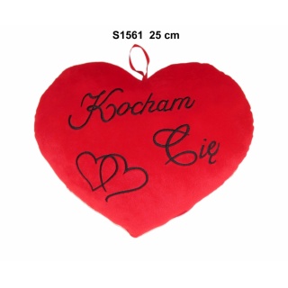 SERCE 1 ASST "KOCHAM CIE" 25CM 9021 S1561, Maskotki, Zabawki