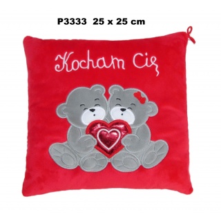 PODUSZKA "KOCHAM CIE" 9594 P3333, Maskotki, Zabawki