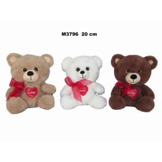 MIS 3 KOL 20CM 9853 M3796, Maskotki, Zabawki