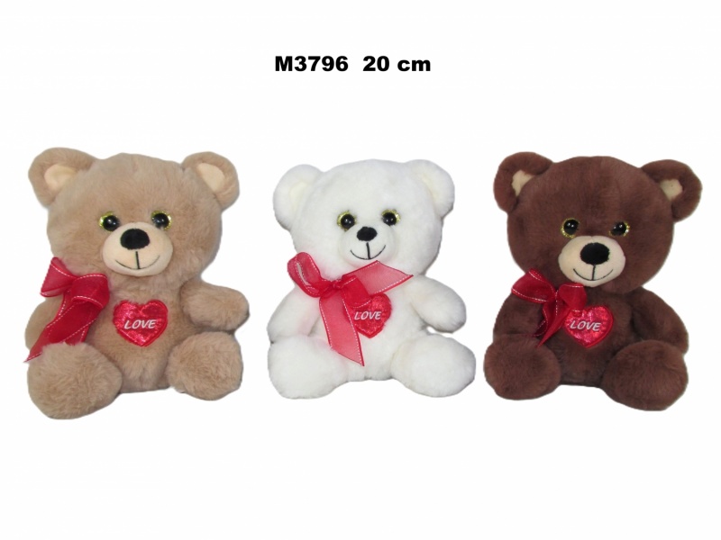 MIS 3 KOL 20CM 9853 M3796, Maskotki, Zabawki