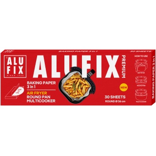 Papier do pieczenia ALUFIX, 3w1, 36cm, 30 arkuszy, Inne, Artykuły higieniczne i dozowniki